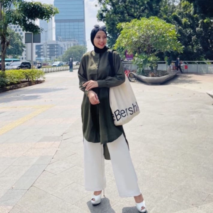 Ailen Oversize Long Tunik / Hanley Long Shirt