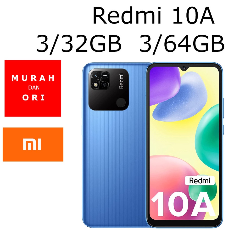 Xiaomi Redmi 10A 3/32GB 3/64GB