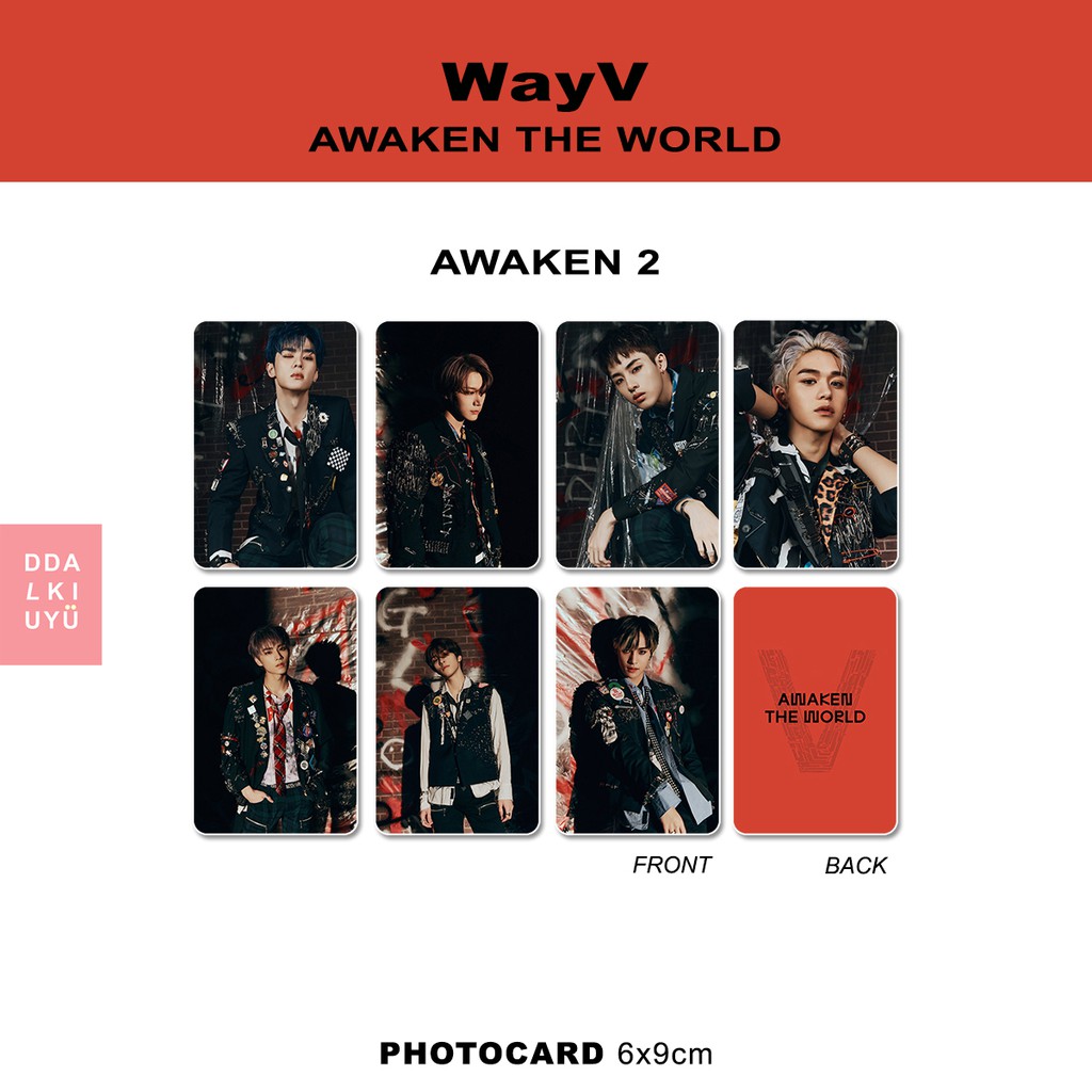 WayV - photocard [AWAKEN THE WORLD] Ver. Awaken 2