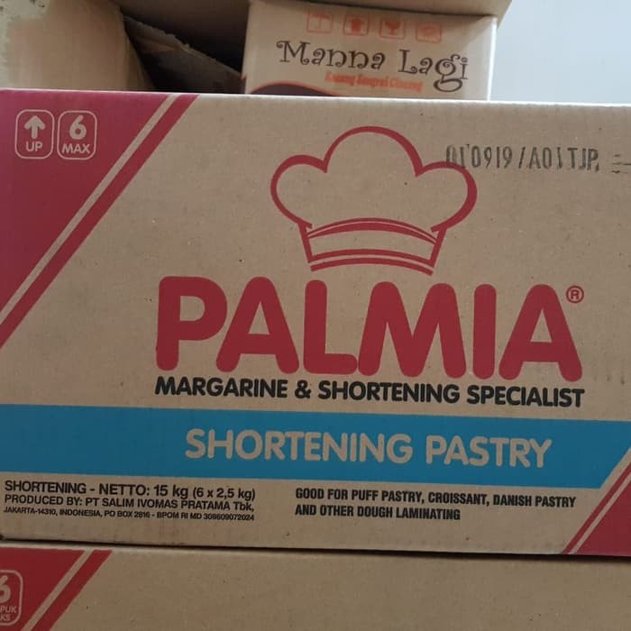 

Palmia Pastry Margarine / Korsvet - 15kg