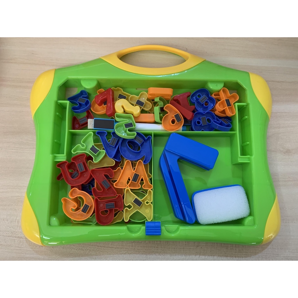 Magnetic Learning Case  - Mainan Edukasi Magnetic Learning Case Drawing Board 2 in 1 classroom