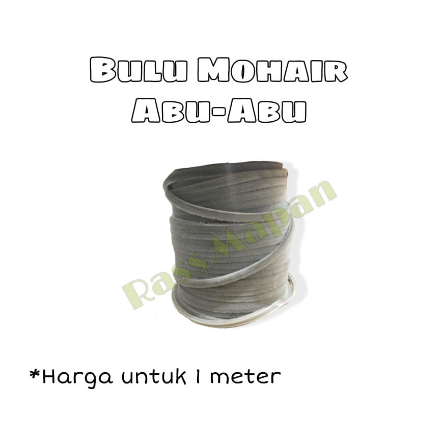Bulu Pintu Jendela Moher Mohair Besar Bulu Peredam Pintu 11mm