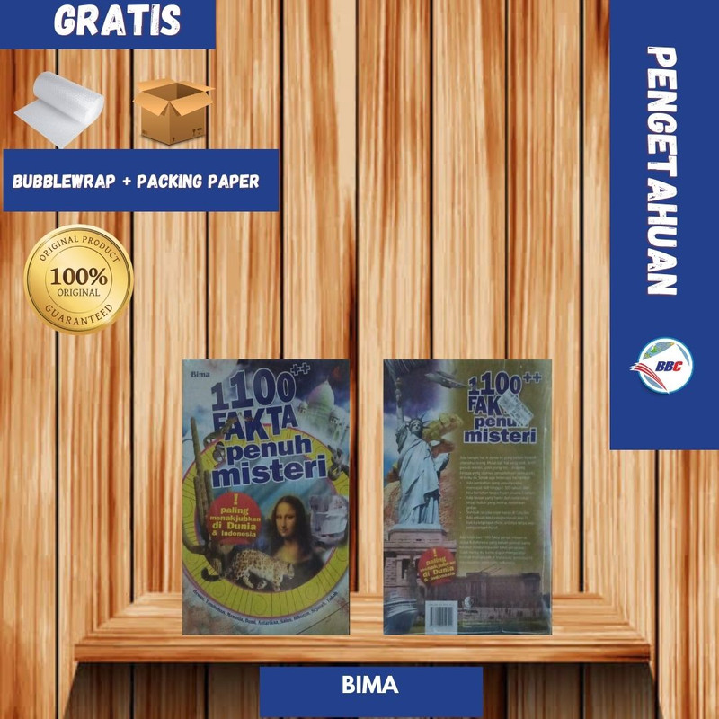BUKU 1100++ FAKTA PENUH MISTERI
