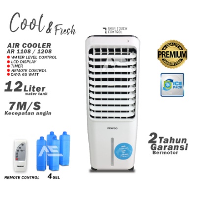 Air Cooler AR 1108 XF Penyejuk Udara Terbaru dan Super Hemat Listrik 65 Watt