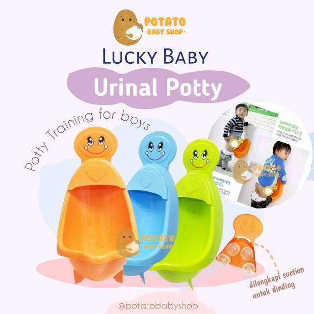 Lucky Baby - Take Pee Urinal Potty / pispot anak laki laki