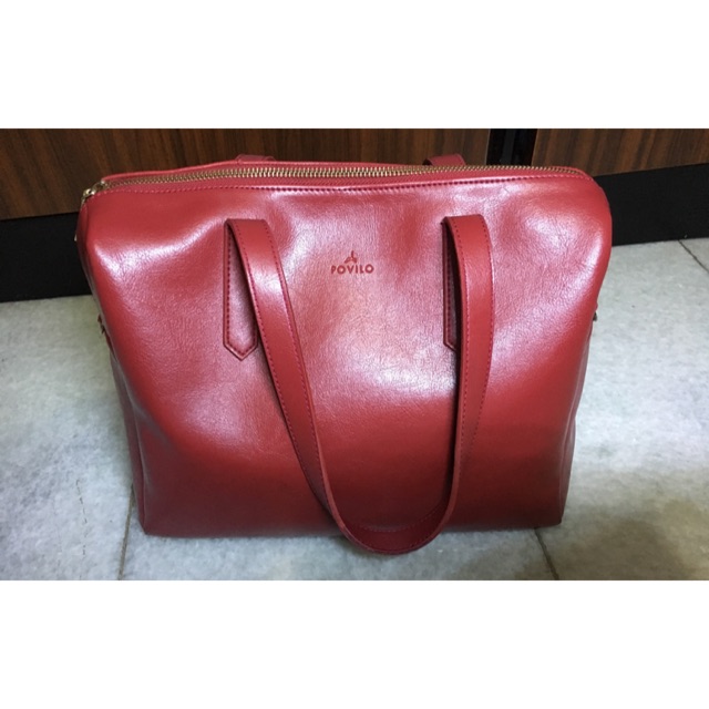 Tas Wanita Populer Povilo Sienta warna Merah Bata