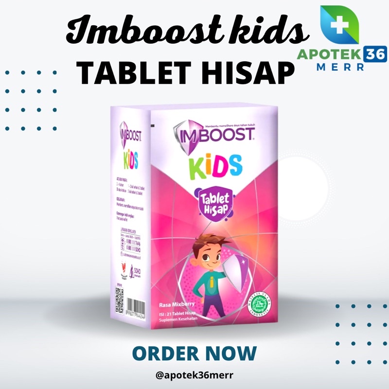 IMBOOST KIDS TABLET HISAP VITAMIN ANAK