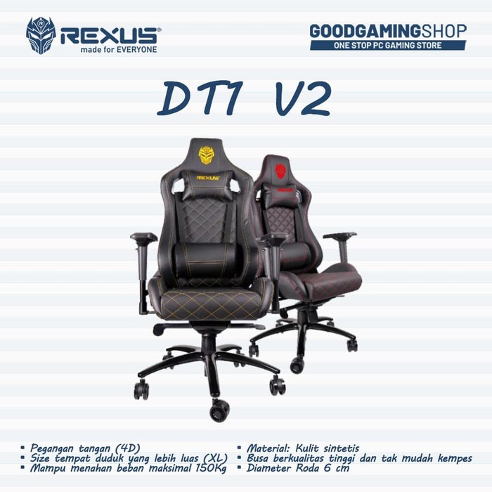 Rexus RGC DT1 V2 - Gaming Chair