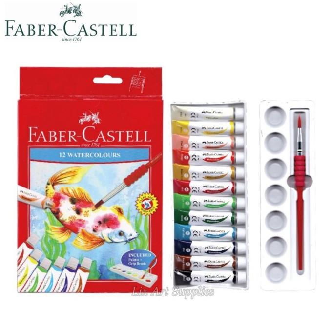 

yang dicari] WATERCOLOUR SET 12 FABER-CASTEL 121004N / CAT AIR