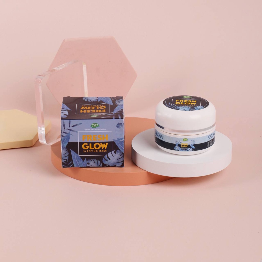 (READY STOCK) MAKO BY SERIS Fresh Glowy Skin Day Night Cream &amp; Sleeping Mask