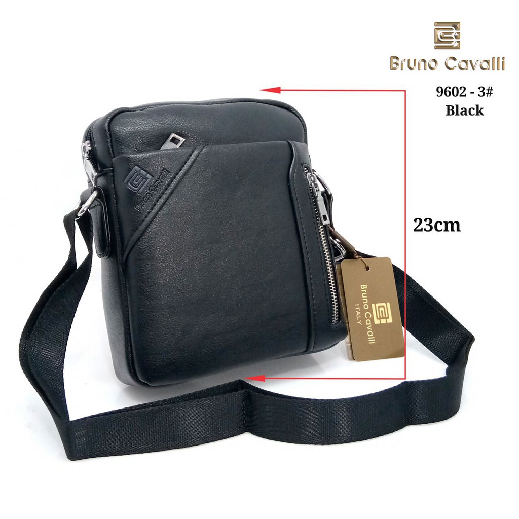 TAS SELEMPANG PRIA ORIGINAL BRANDED BRUNO CAVALLI 9602-3