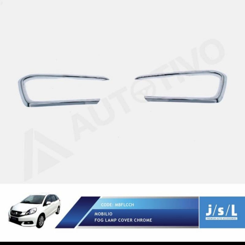 Cover ring foglamp Mobilio 2013-2016 chrome jsl