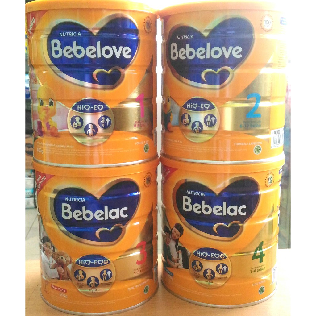 Bebelove 1 2 Bebelac 3 4 Rasa Madu Vanila Kaleng 800gr Shopee Indonesia