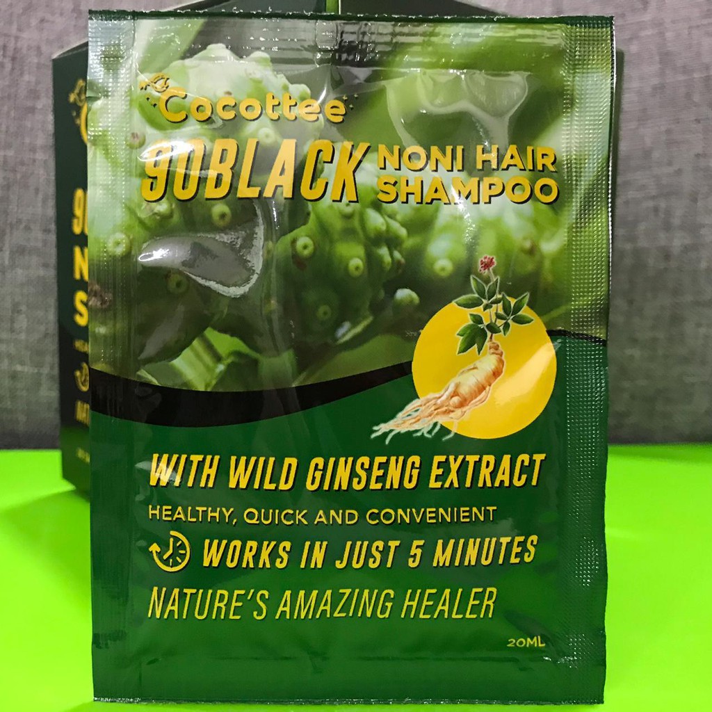 Cocottee 90 Black Hair Shampoo 20 mL