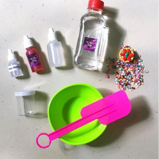 11 11 Korting Slime Galaxy Clear Slime Kit Paket Maker Diy Bening Bahan Membuat Slime Stok Terbata Shopee Indonesia