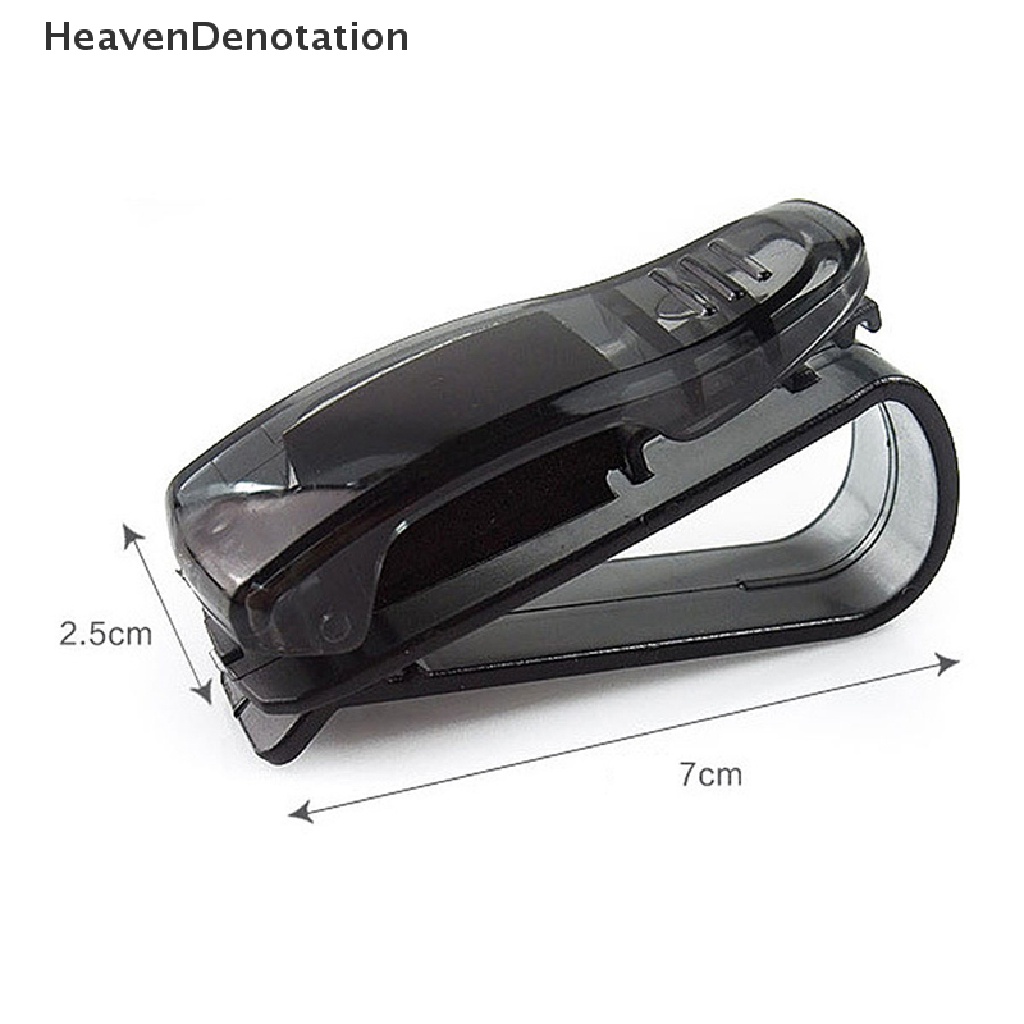 [HeavenDenotation] 1x Fashion Car Vehicle Sun Visor Sunglasses Eye Glasses Card Pen Holder Clip Car