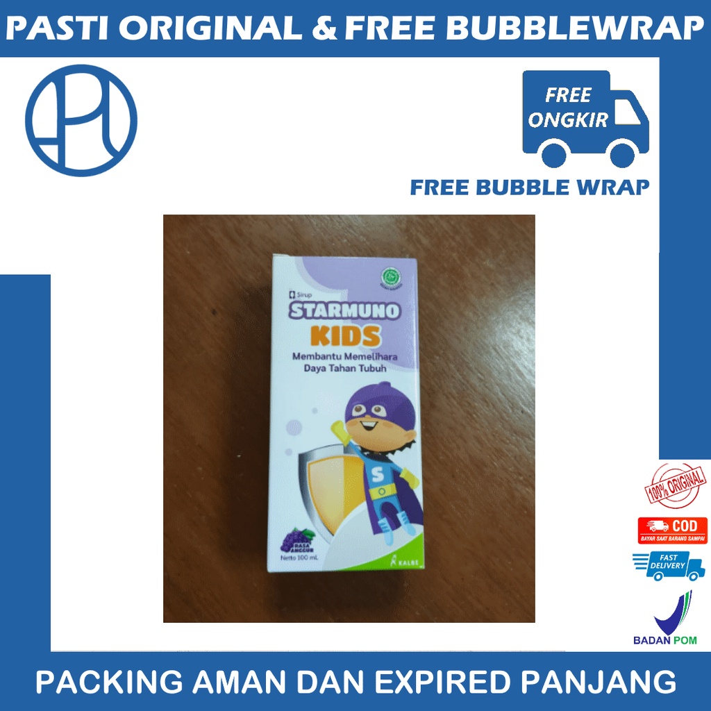 STARMUNO KIDS 100ML MULTIVITAMIN ANAK VITAMIN DAYA TAHAN TUBUH KID