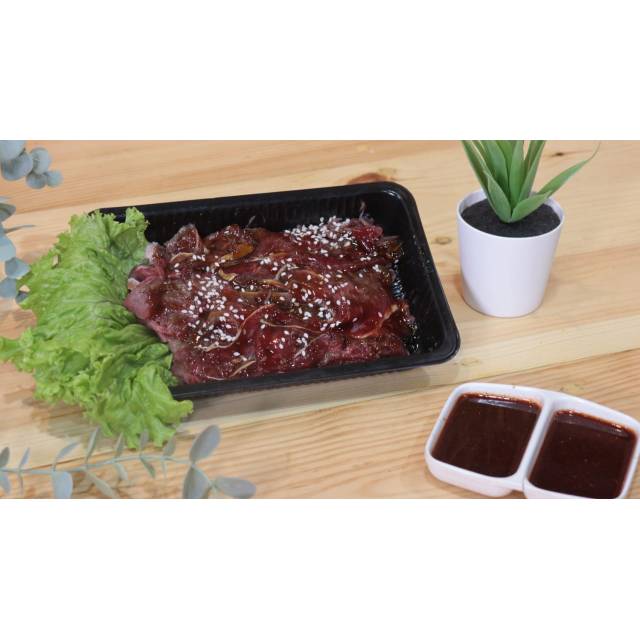 

daging BBQ ( 400gr ) + mie samyang