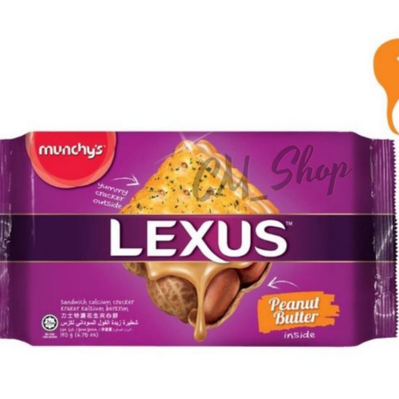 LL - munchy lexus chocolate cream biskuit lexus coklat dan kacang