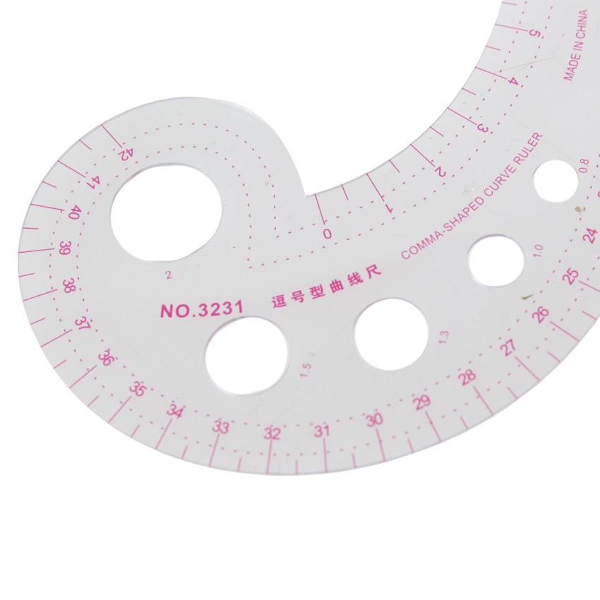 

Penggaris Jahit Koma - Quilting Ruler - Comma Shaped Ruler No. 3231 Best Seller