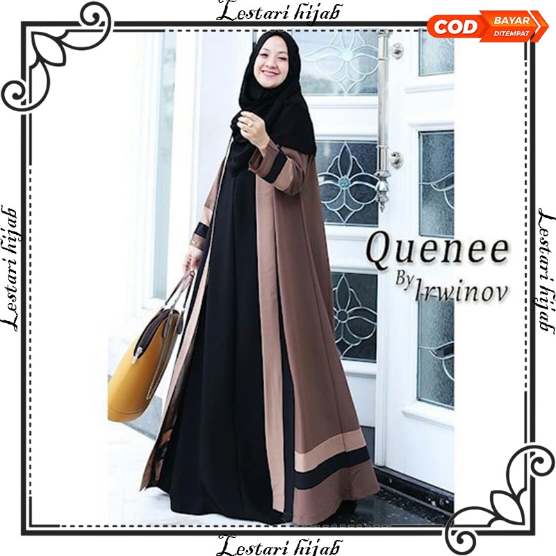 Baju Gamis Syari Wanita Dress Lebaran Kondangan Perempuan Wanita Ibu Ibu Dewasa Terbaru Kekinian