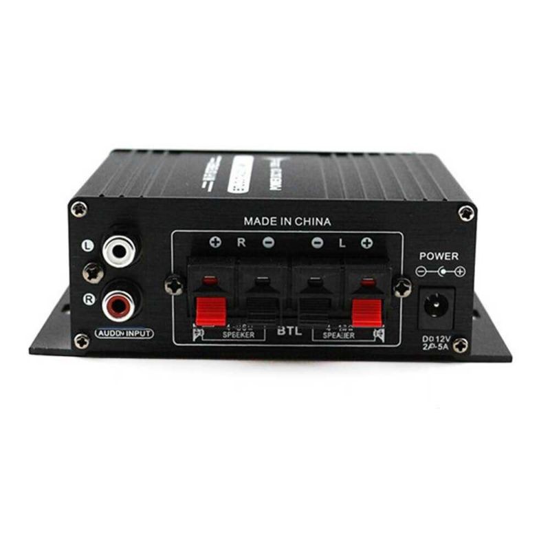 ANENG HiFi Mini Stereo Car Amplifier Treble Bass Booster - AK170