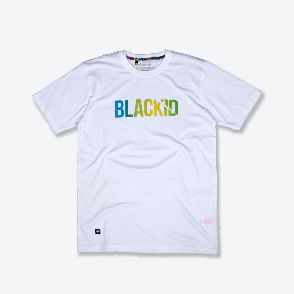Black ID - T shirt Black ID White Boty