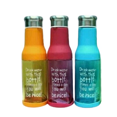 botol minum plastik unik  my bottle be nice water import new tumbler murah