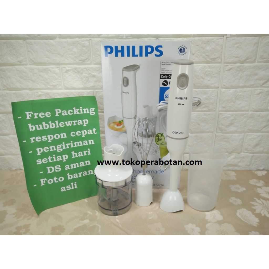 TOKOPERABOTAN Hand Blender 3in1 Philips 1603
