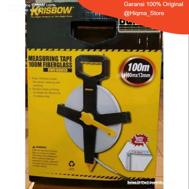 METERAN GULUNG 100 METER KRISBOW