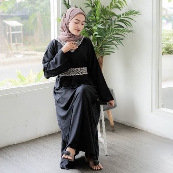 KAFTAN TSAMYRA BAJU WANITA DRESS PREMIUM VIRAL KEKINIAN