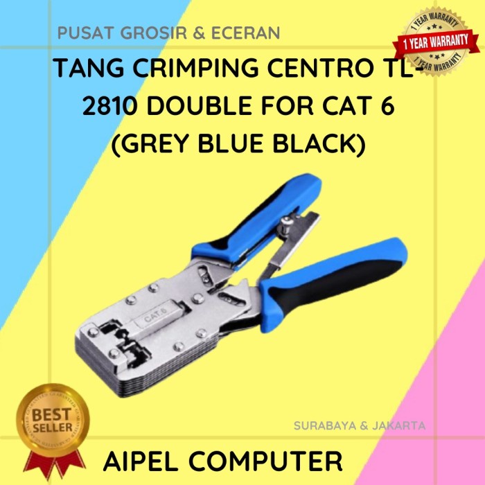 Tang - 2810 Tang Crimping Centro Ht-2810R Double (Cat 6)