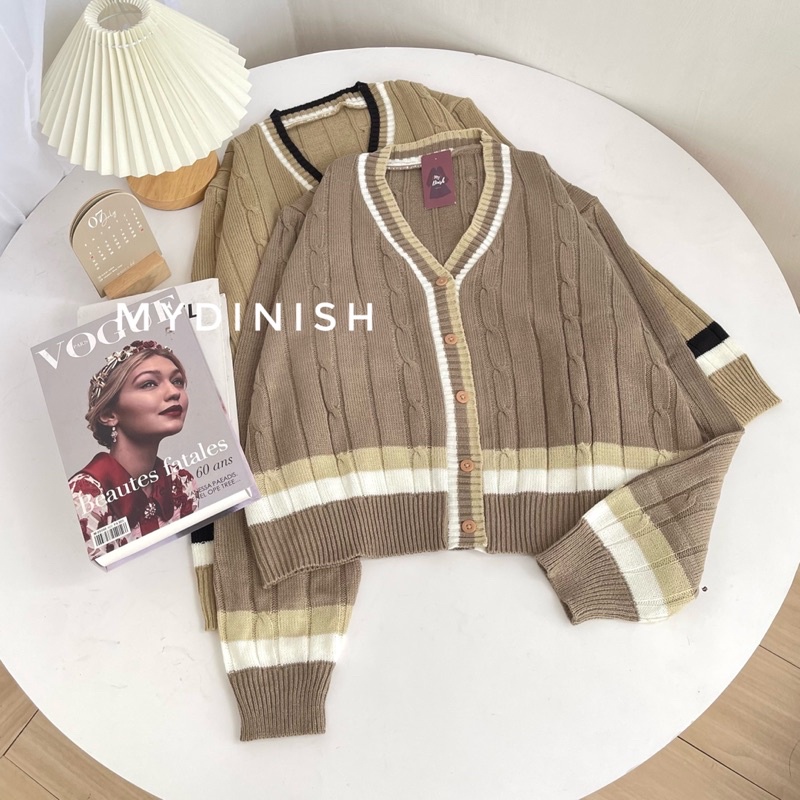 Ciriva Cable Cardy - Cardigan Wanita Terbaru