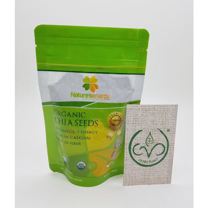 

q20w1q1qw Nature`S Energy Organic Black Chia Seed Peru - 100G Dscscv