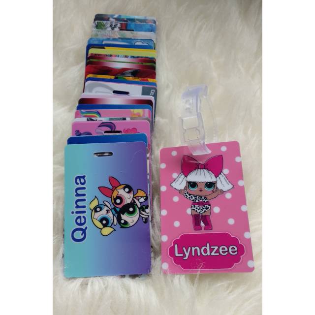 

Bag tag /id card /name tag