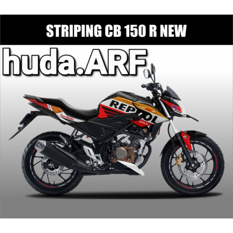 STRIPING VARIASI CB150R NEW LIS STICKER DECAL VARIASI HONDA CB150R NEW CB 150R BARU CB 150 R NEW CB1
