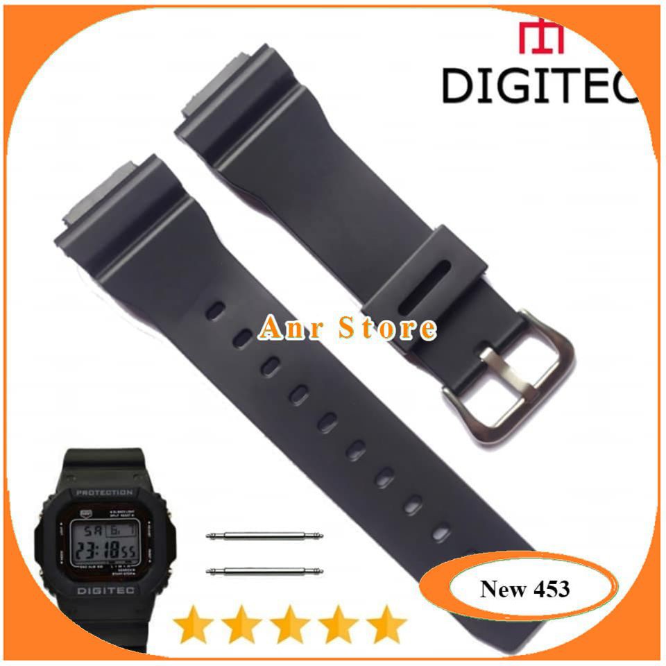 Tali Jam Tangan Digitec DG-2024T DG-2090T DG-2098T Free Pen