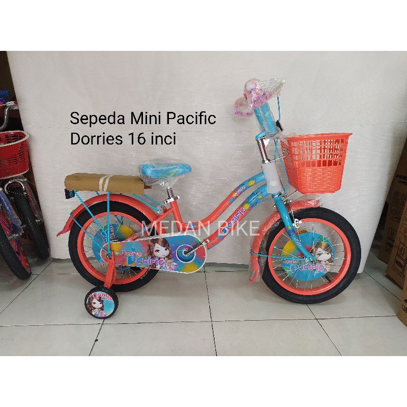 (cargo) sepeda mini anak perempuan Pacific dorries 16 inci