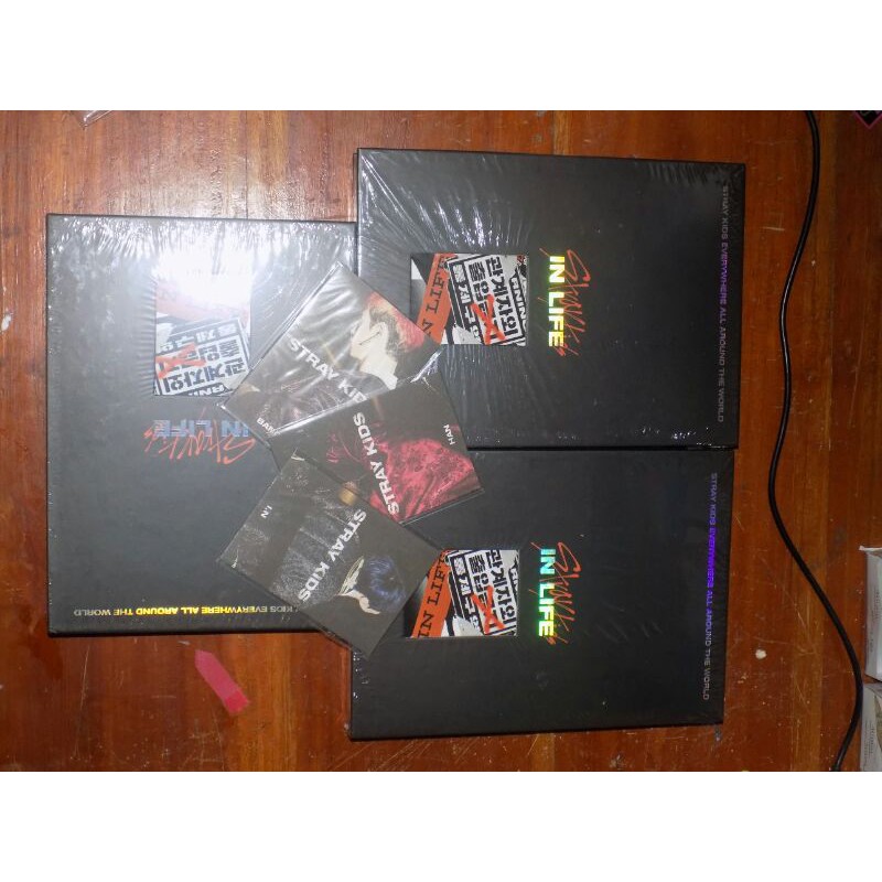 Sealed 1st Press Stray Kids SKZ Album - In Life Limited Ed + Poster + Benefit PO KTOWN4U