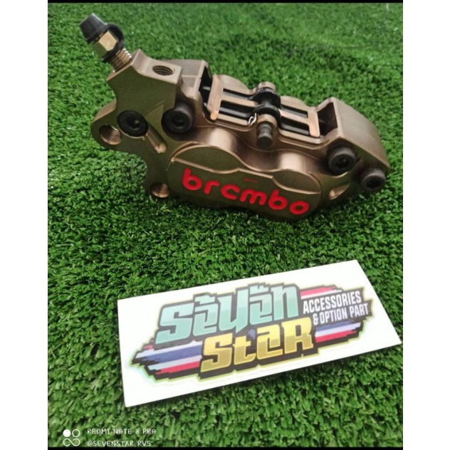 Kaliper brembo 4p big Thailand KIRI grade A20 breket kaliper matic honda 110 125 disc 220
