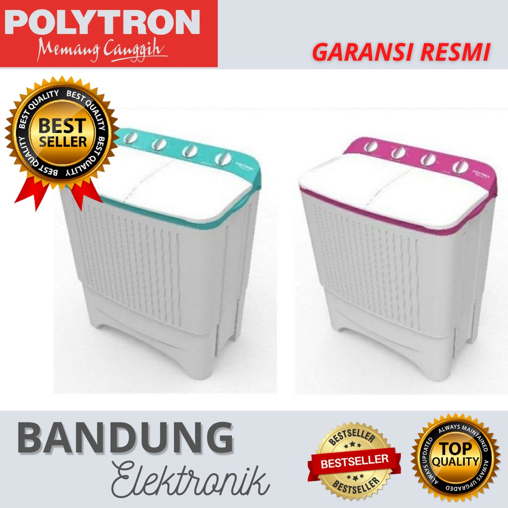 MESIN CUCI POLYTRON PWM-702 / PWM702 , 2 tabung 7 kg