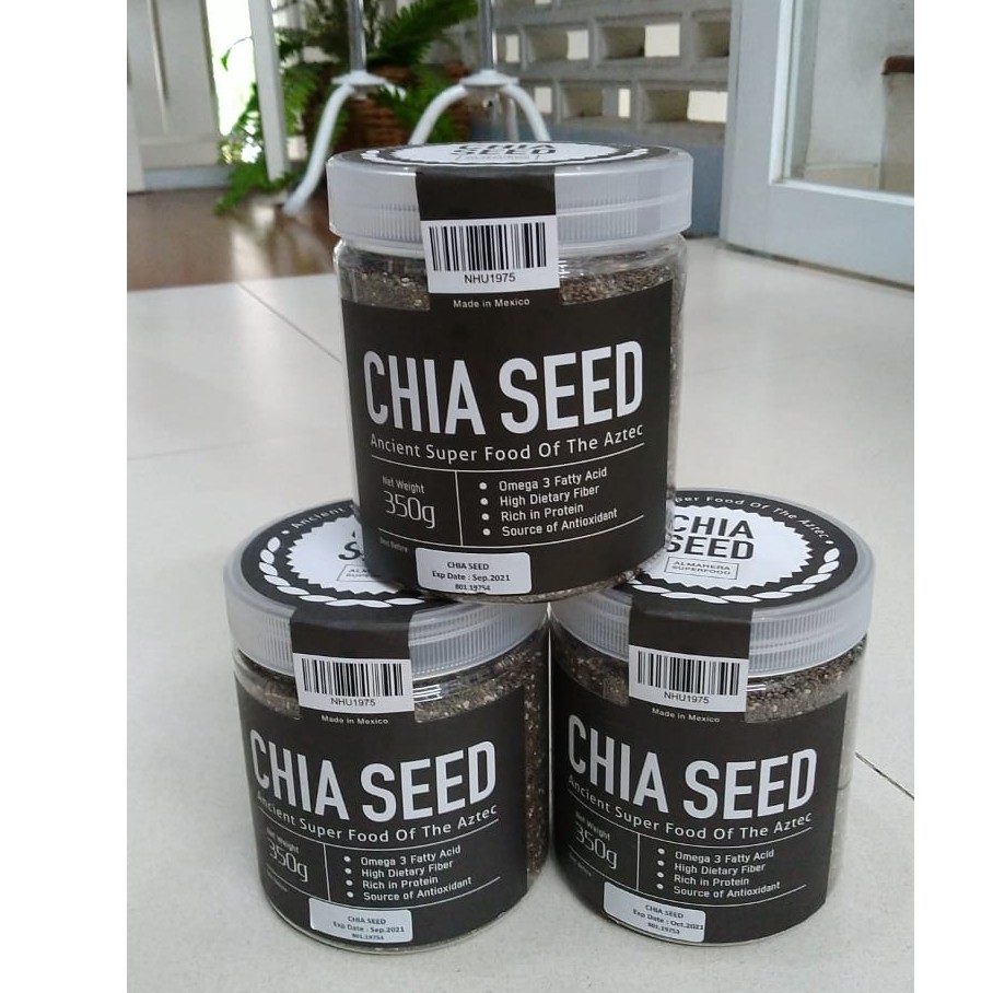 

BLACK CHIA SEED MEXICO ALMAHERA 250 / 350 GRAM