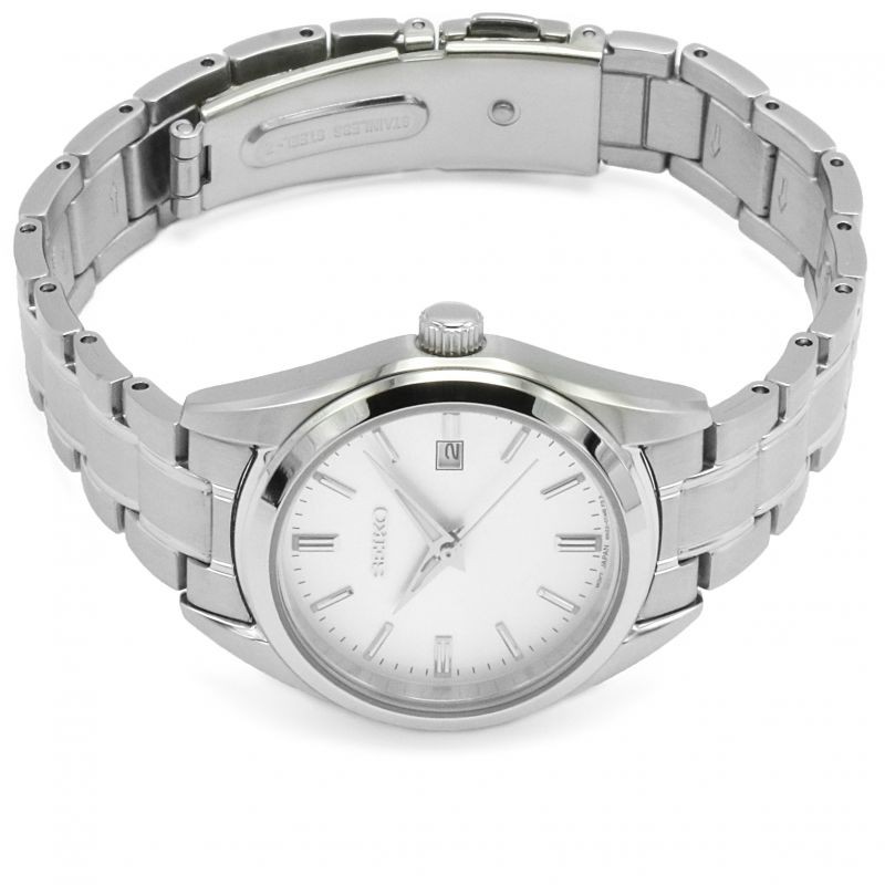 Seiko Ladies SUR633P1 Sapphire Silver Dial - Jam Tangan Wanita SUR633