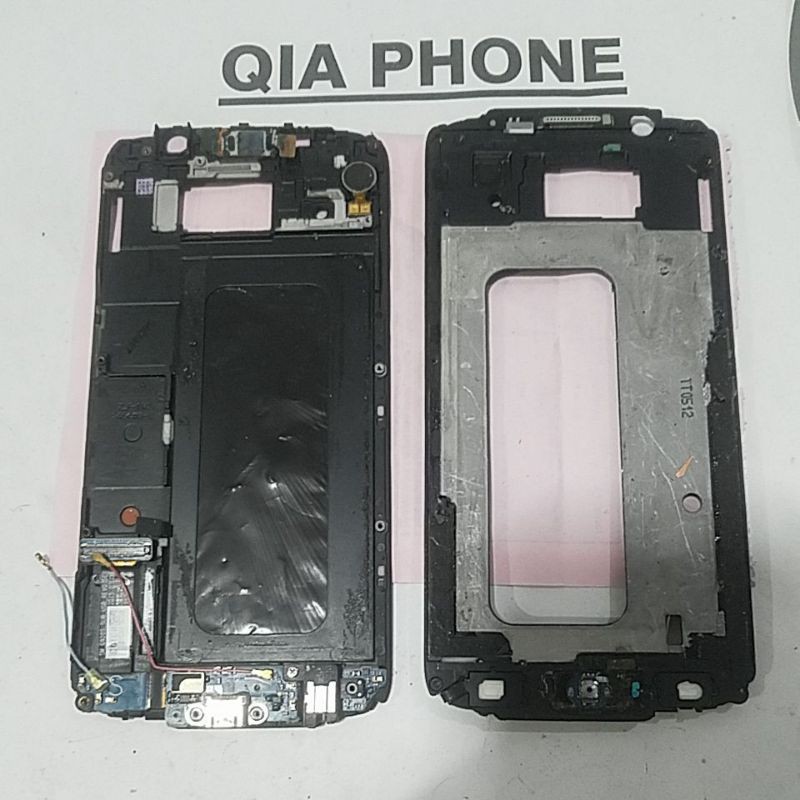 frame / tatakan lcd s6 flat g920s bonus