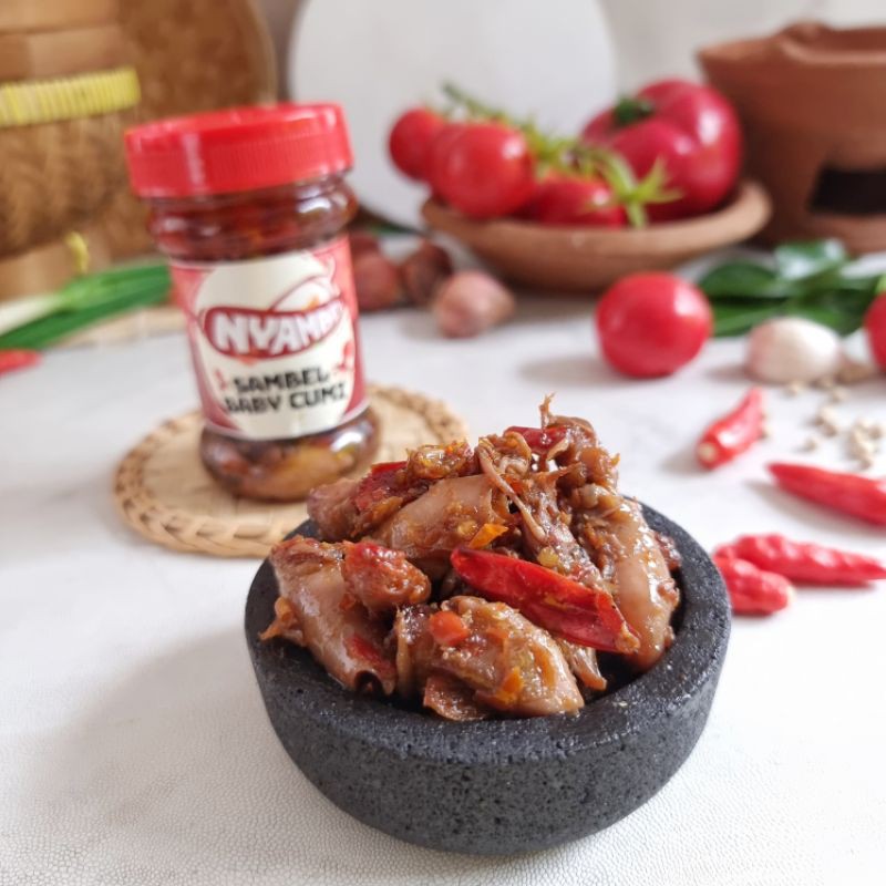 

Sambal Baby Cumi Sidoarjo 25ribu Full Cuminya