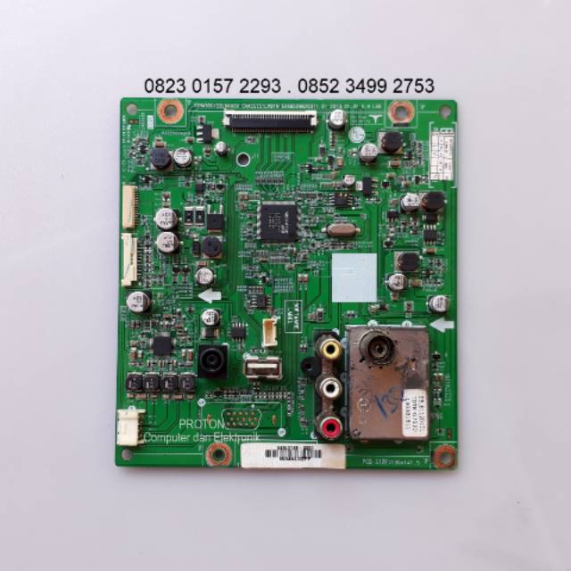 Mainboard LCD LED TV LG 22MA33C 22LN4000 22LN4000-TA 22LN4000-TA.ATISLJD . Mesin Matherboard LM91N .