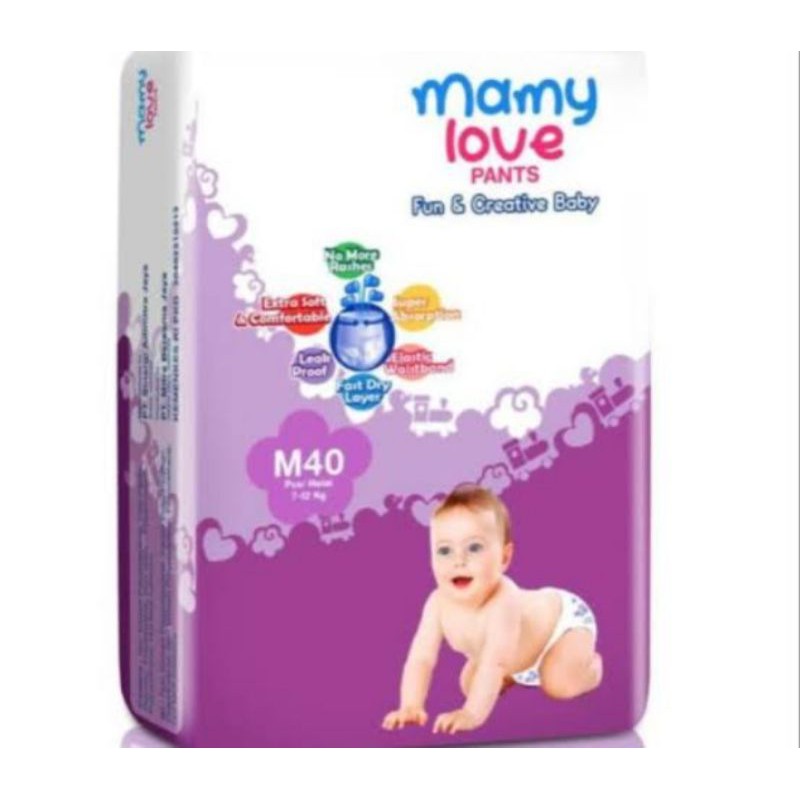 Pampers mamy love m40/1pack