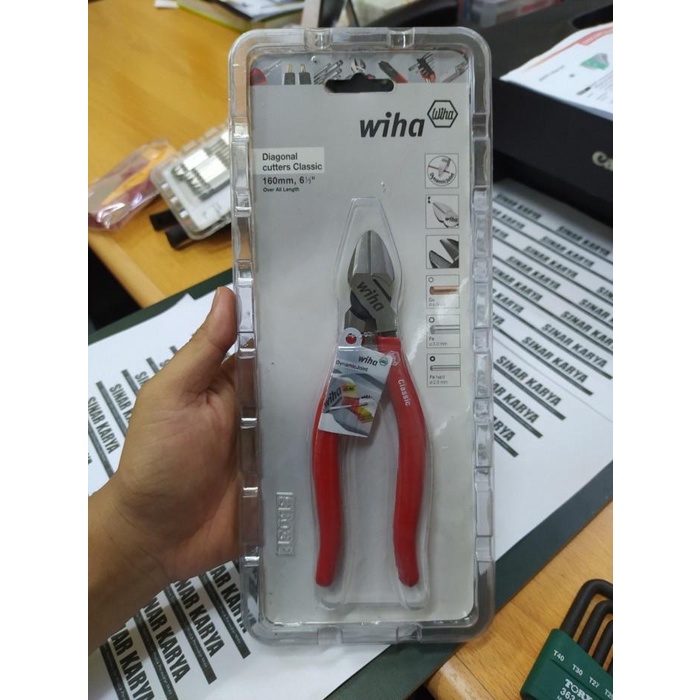 Tang Tang Wiha Z 12 0 01 Classic Plier Diagonal Cutter Stripping Station