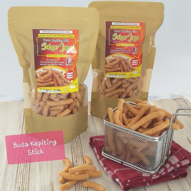 

Busa Kepiting Stik 130gr