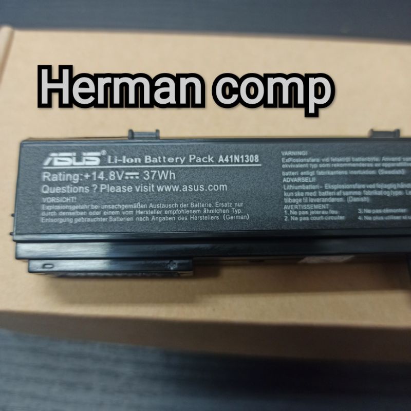 Original Baterai Laptop Asus X451 X451C X451CA Series A41N1308